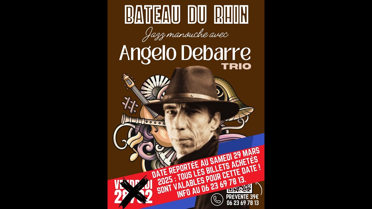 Rétrospective - ANGELO DEBARRE trio - 29/3/2025