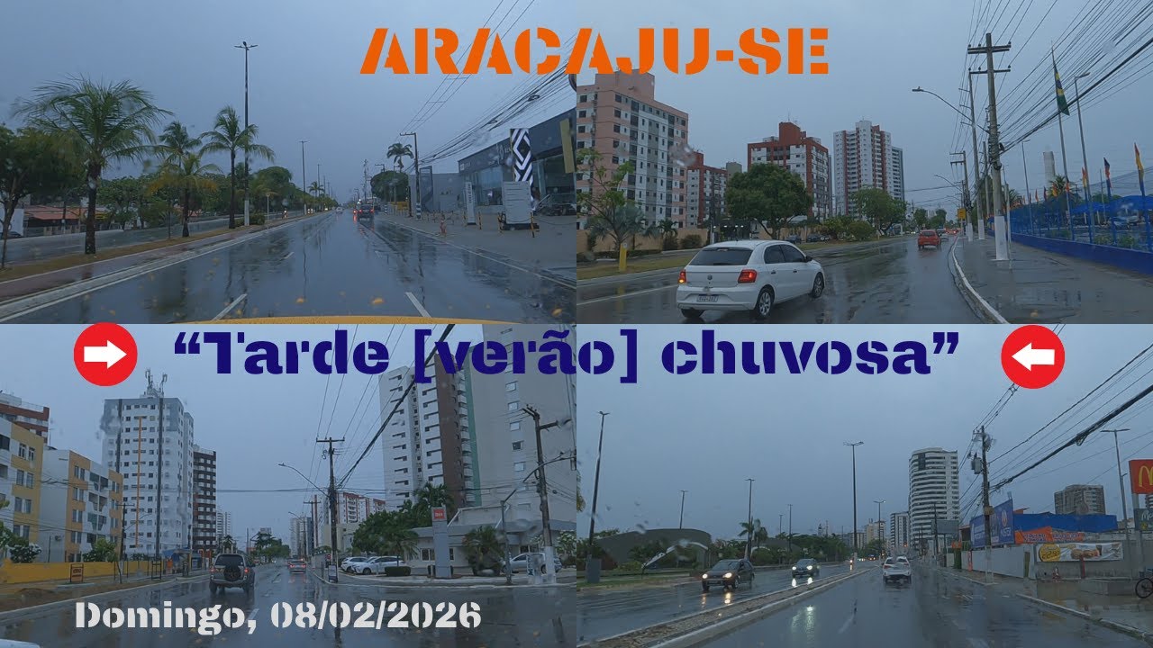 Tarde [de verão] chuvosa! ARACAJU-SE.