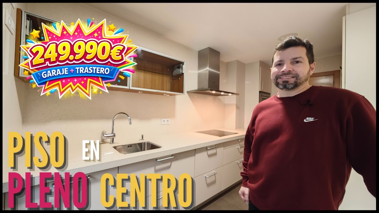 🏡 Piso CÉNTRICO con GARAJE, ASCENSOR y TRASTERO en Carballo (A Coruña)por 249.990€