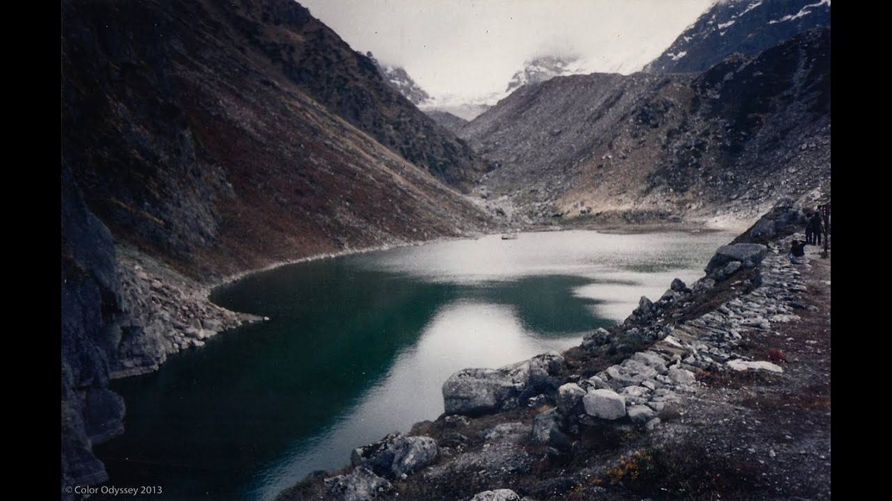 Chorabari lake,Kedarnath. September,2007