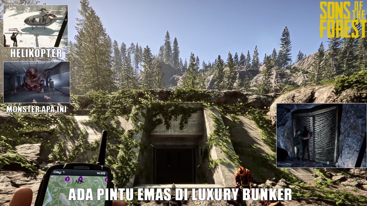 Akhirnya Bisa Masuk Luxury Bunker - Sons Of The Forest - Part 11
