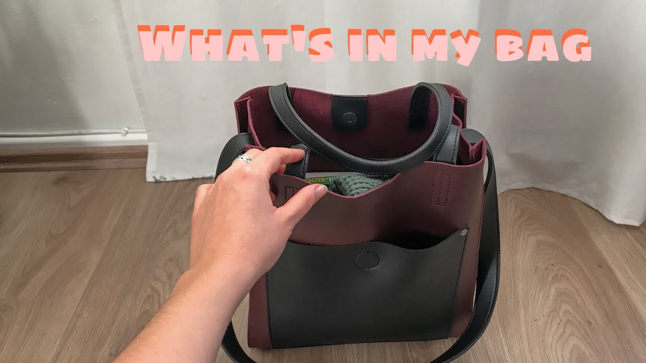 ASMR ✨ - what’s in my bag | bag rummage | German whisper | Deutsch 🇩🇪