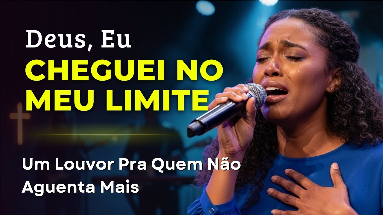 DEUS, EU CHEGUEI NO MEU LIMITE — e o Senhor Me Sustenta Quando Eu Não Consigo | Louvor Profético