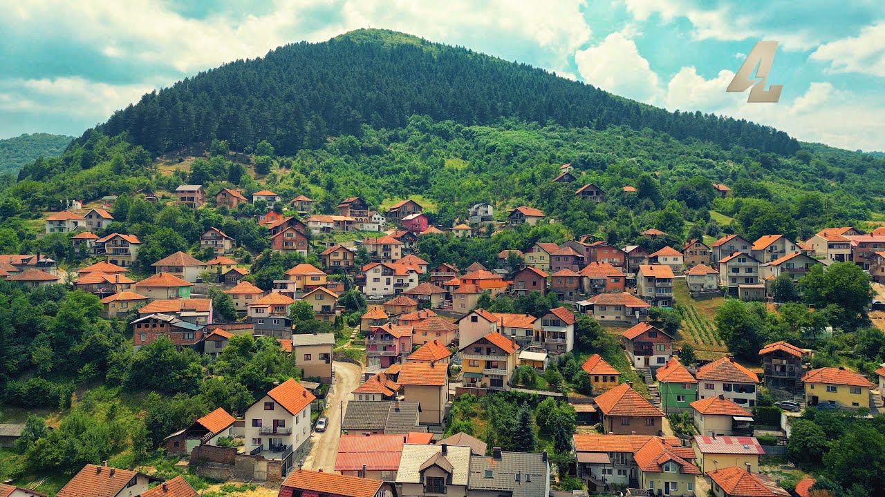 Grad Visoko u Bosni i Hercegovini 4K
