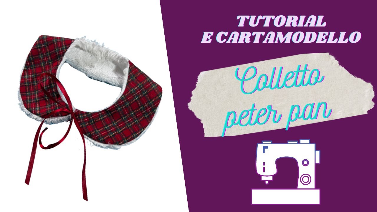 Come realizzare un colletto Peter pan, cartamodello gratuito!