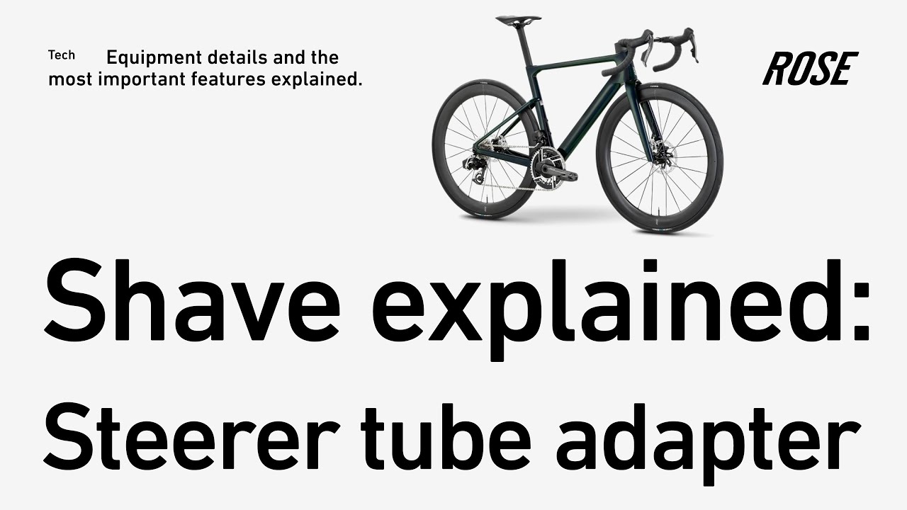 Shave explained: Steerer tube adapter