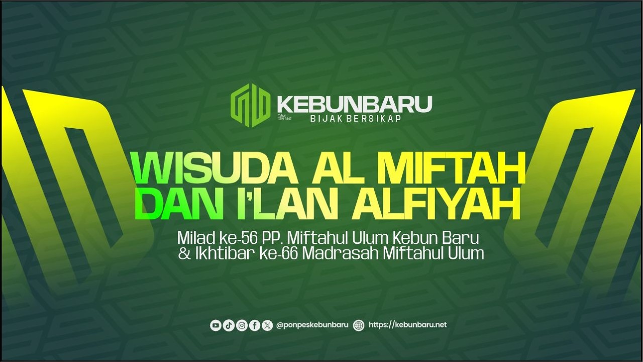 🔴 (LIVE) WISUDA AL-MIFTAH LIL ULUM I'LAN ALFIAH