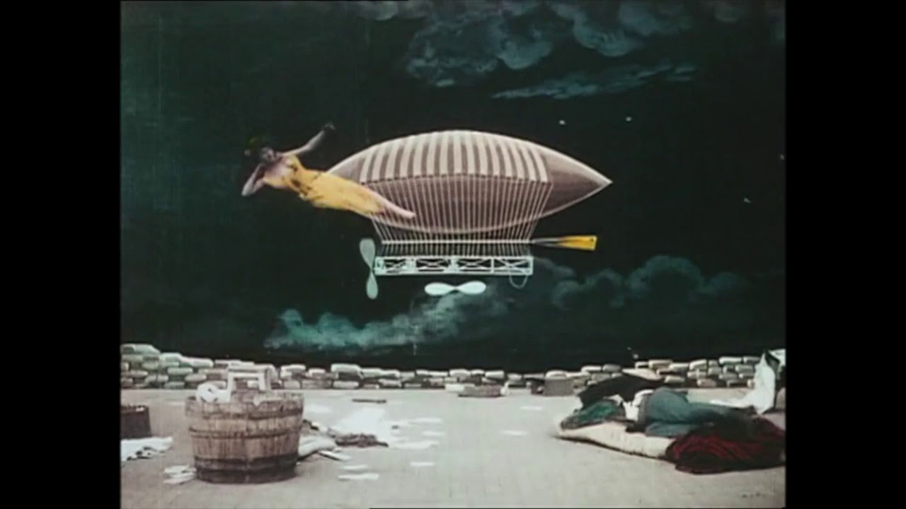 Le Dirigeable fantastique (1905) Inventor Crazybrains and His Wonderful Airship (Méliès)