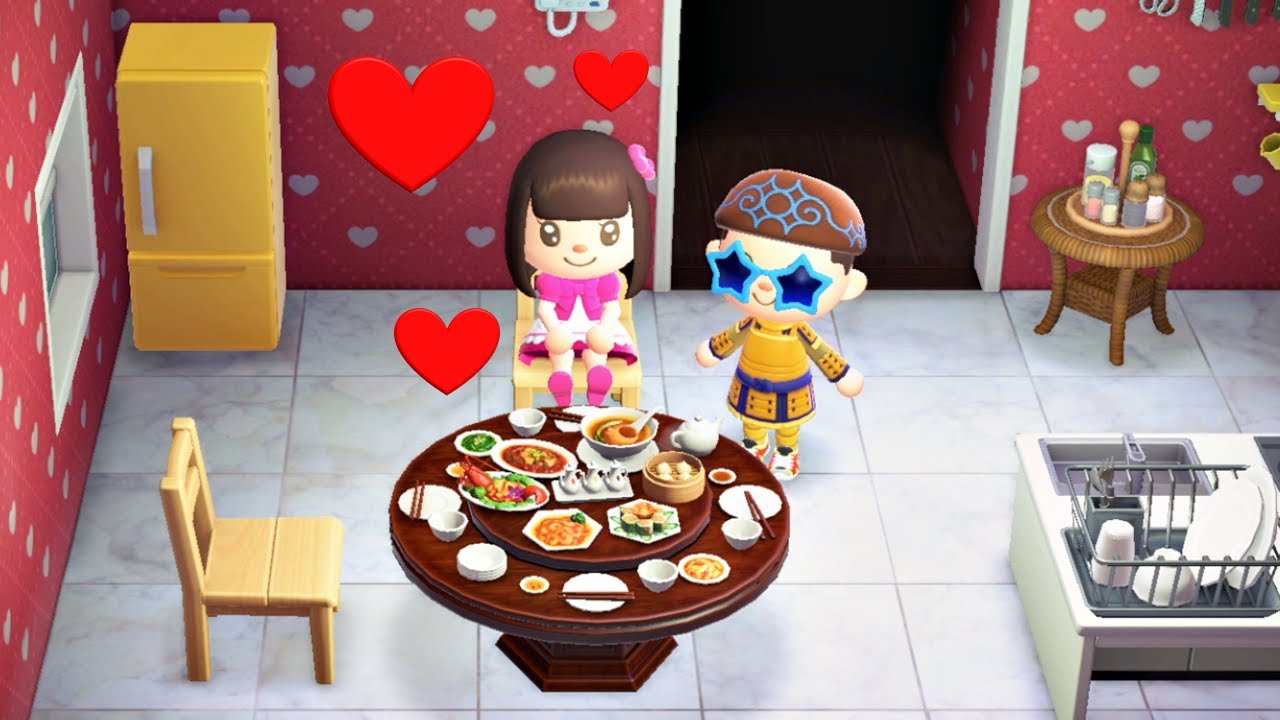 Jantar QUASE ROMÂNTICO Da Flavinha e Mini Produção. Animal Crossing New Horizons