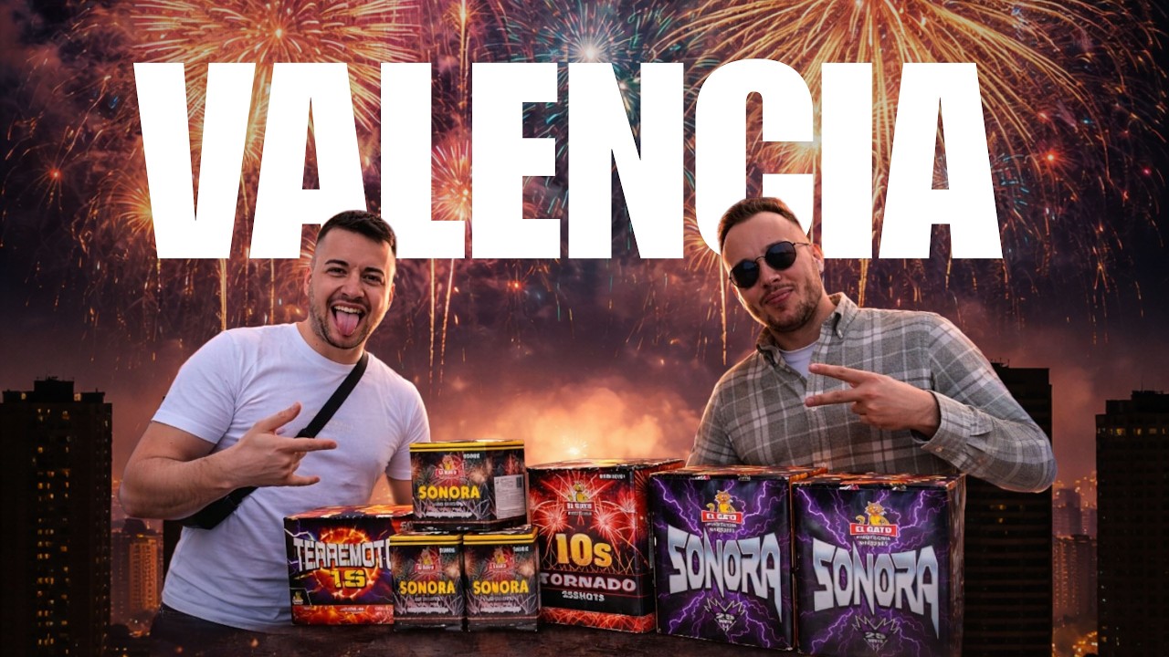 🔥 LAS FALLAS ESKALATION BEGINNT 💥 ERSTER TAG IN VALENCIA!!