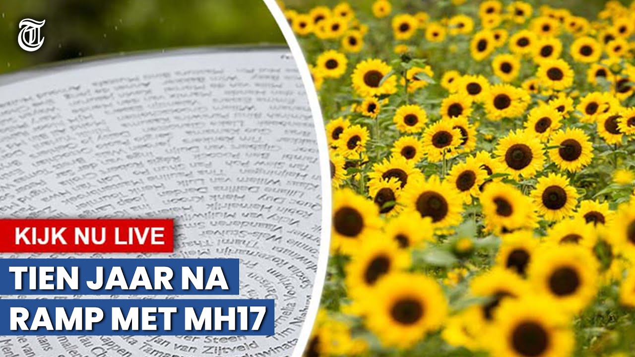 KIJK TERUG: Nabestaanden en prominenten herdenken slachtoffers MH17