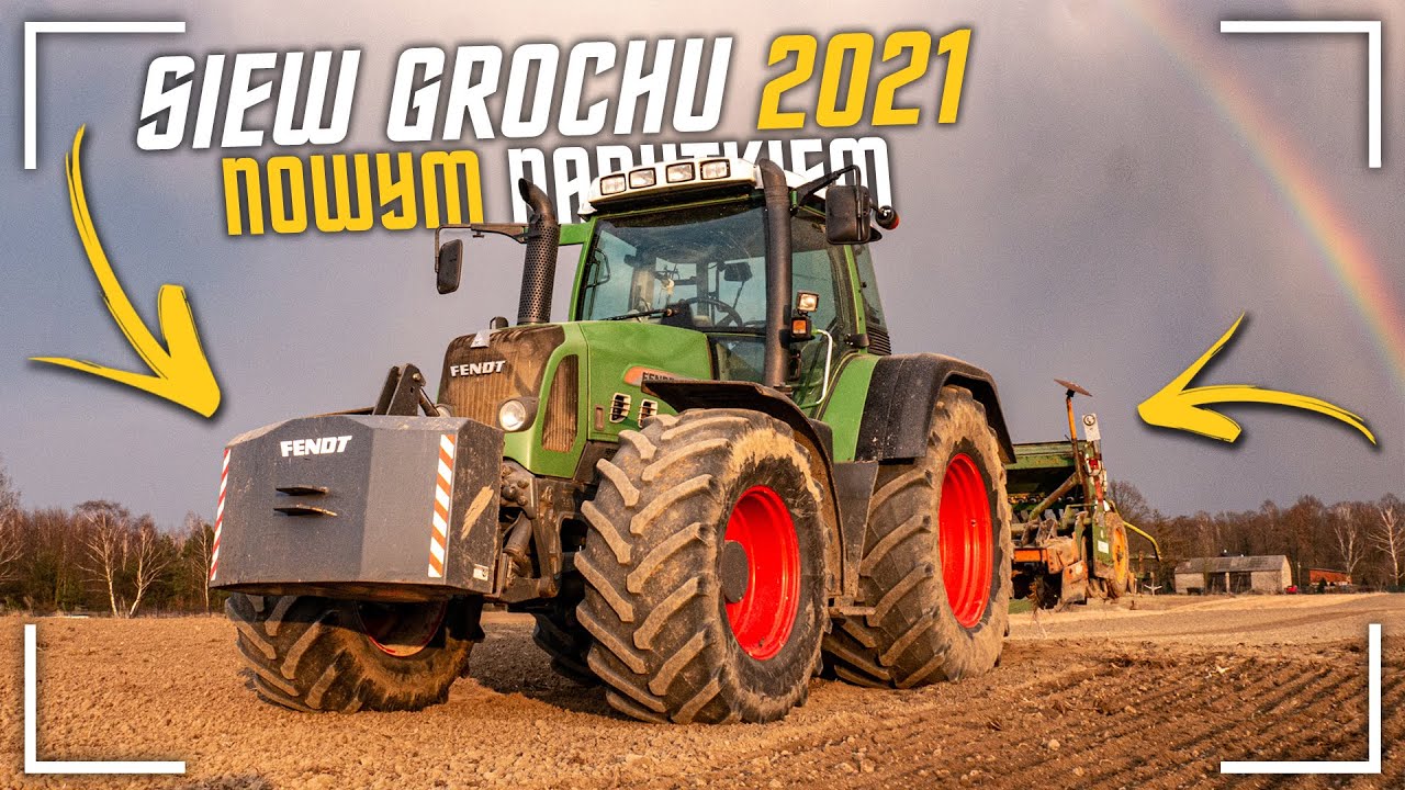 ☆Nowy Nabytek Amazone Cataya☆Siew Grochu 2 siewnikami!?☆Fendt820 w Akcji!☆Agro Grzechu☆