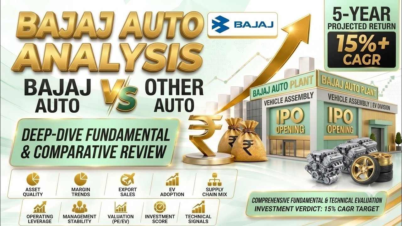 Bajaj Auto Complete Stock Analysis: 5-Year Target & Investment Score | Buy, Hold, or Avoid?
