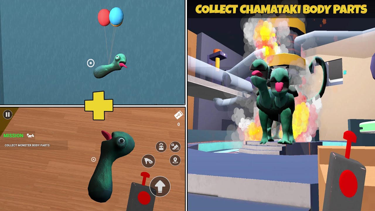 Garten of Banban Bird monster challenge 5 New Update | Collect Chamataki and Tamataki Body Parts
