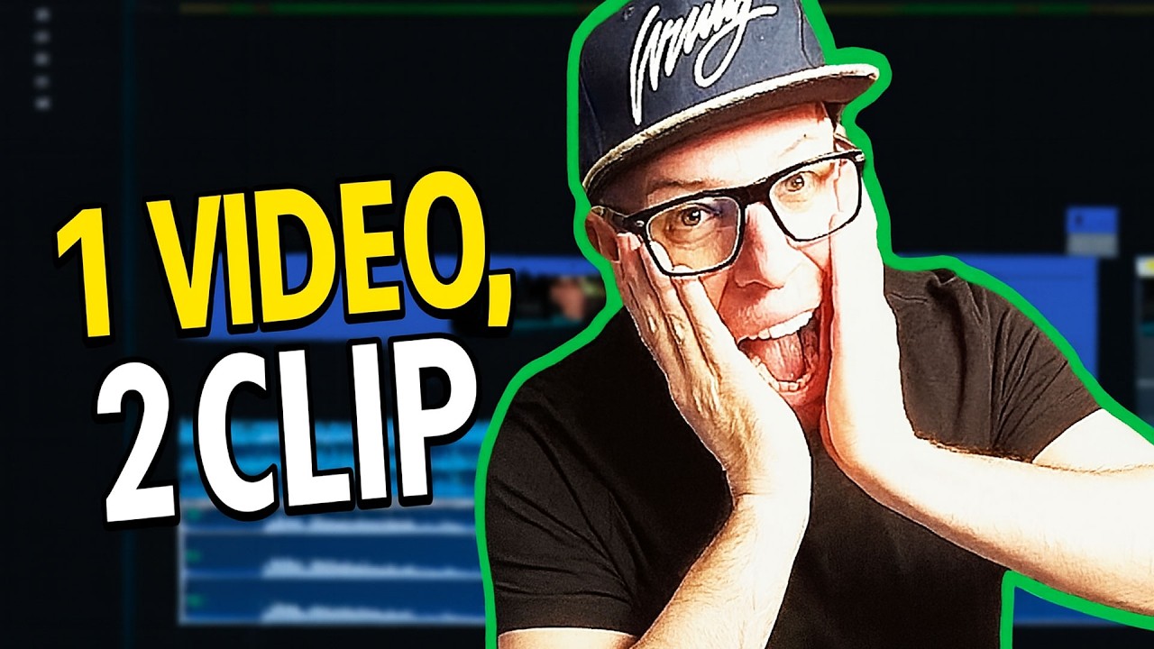 Come CREARE 1 VIDEO YOUTUBE con 2 CLIP SOVRAPPOSTE  e 2 AUDIO DIFFERENTI 🎥