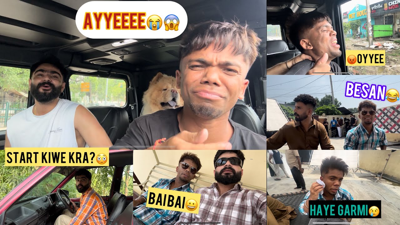 Vicky Roya Kyu😭😳38 Degree🥵♨️ Maruti 800😀 sajanjagpalpuriavlog #newvlog ￼