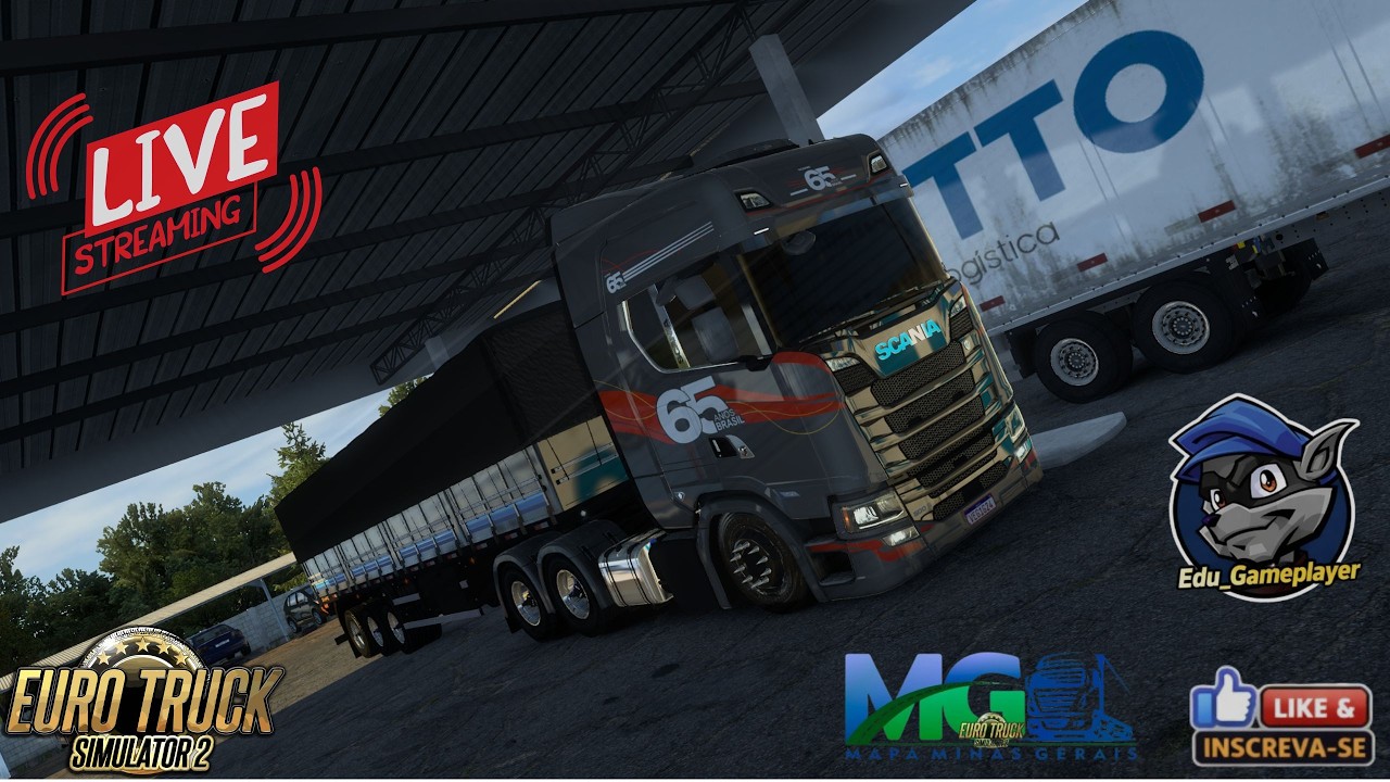 ETS2 - Mapa Minas Gerais!!! #Ultrawide #eurotrucksimulator2 #simulator