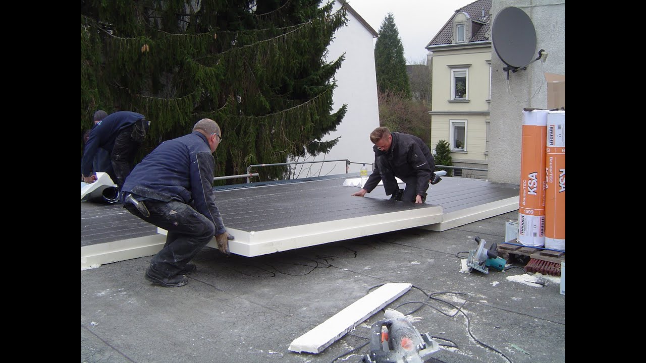 Flachdächer dämmen - Betondächer NEI 20220801