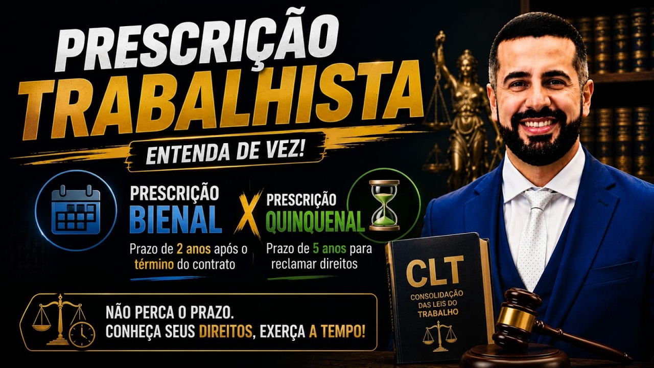 ✅  Prescrição Trabalhista