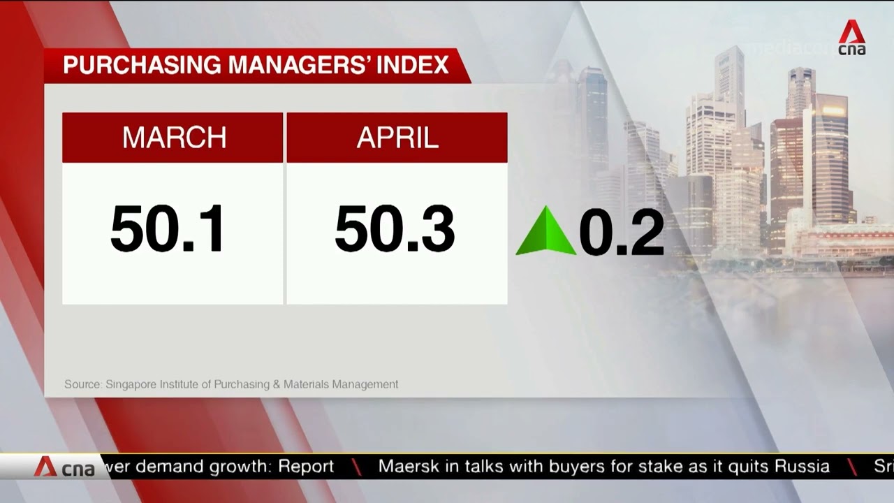 Singapore PMI Purchasing Managers&rsquo; Index April 2022