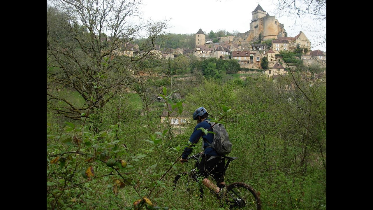 MTB/VTT route 2 Dordogne France Le Bugue Full HD, Perigord Noir, Caves, Gopro Hero