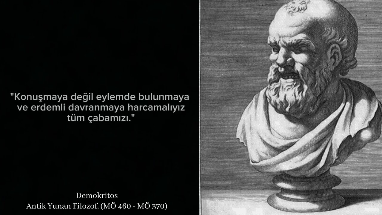Demokritos&rsquo;un Bilgelik S&ouml;zleri | 14 Dilde Hayat Dersleri ve Felsefi Motivasyon