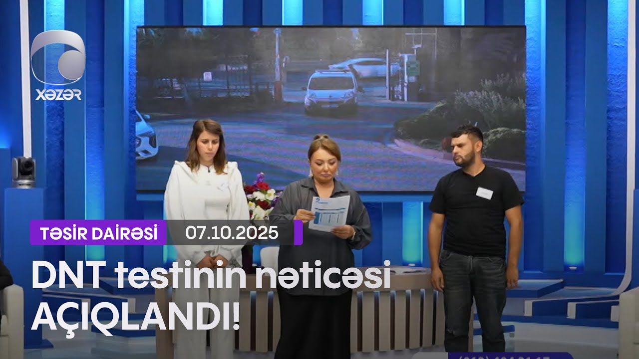 DNT testinin nəticəsi A&Ccedil;IQLANDI!