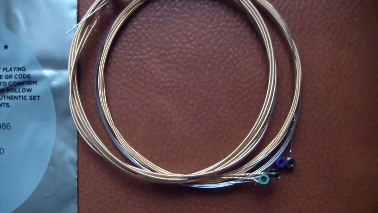 Ставлю на гитару струны DAddario 011-052 бронза. Мои впечатления.