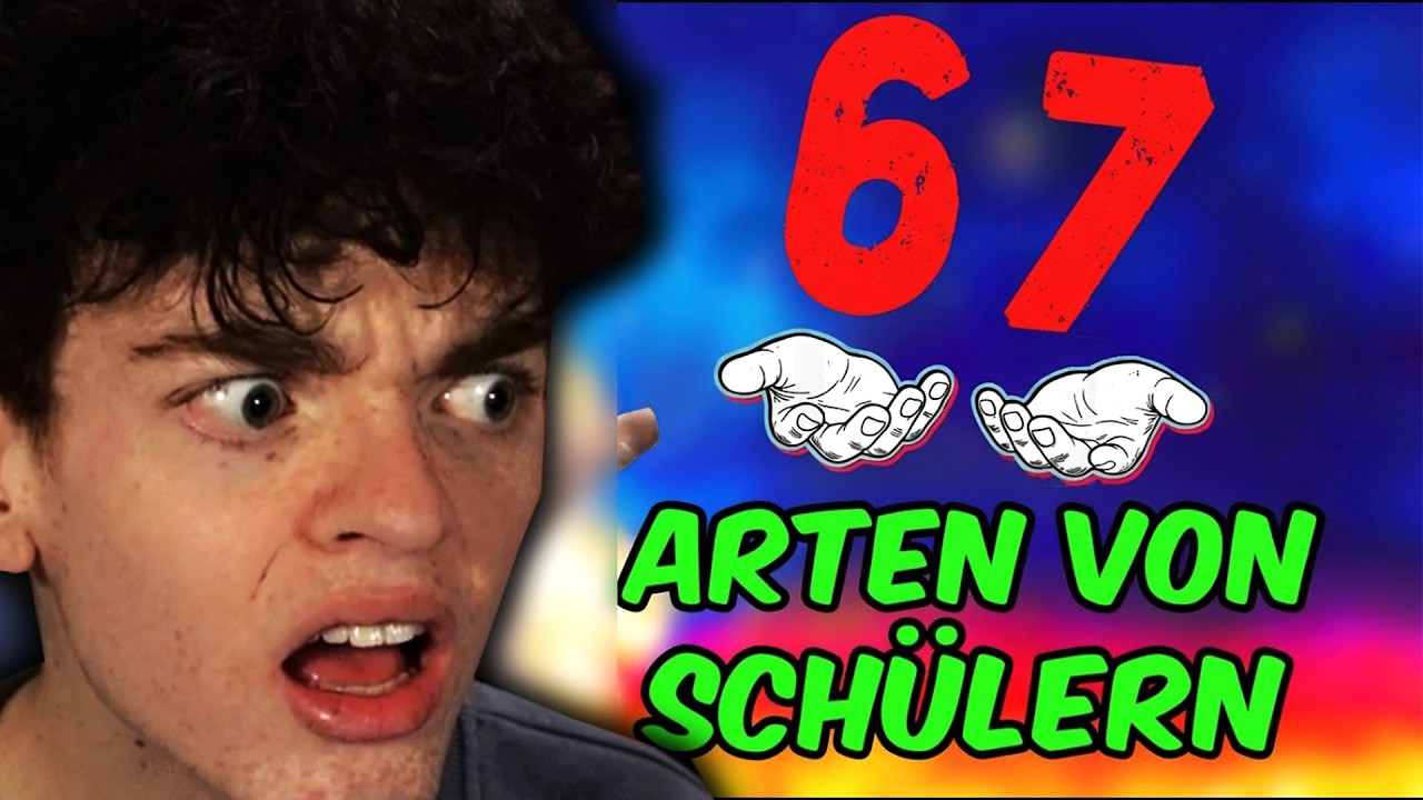 67 ARTEN von SCHÜLERN...😂💀