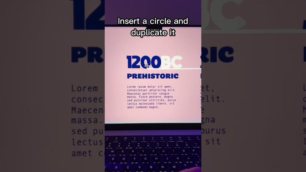 How to make an AWESOME TIMELINE in PowerPoint #presentation #design #student #study #powerpoint
