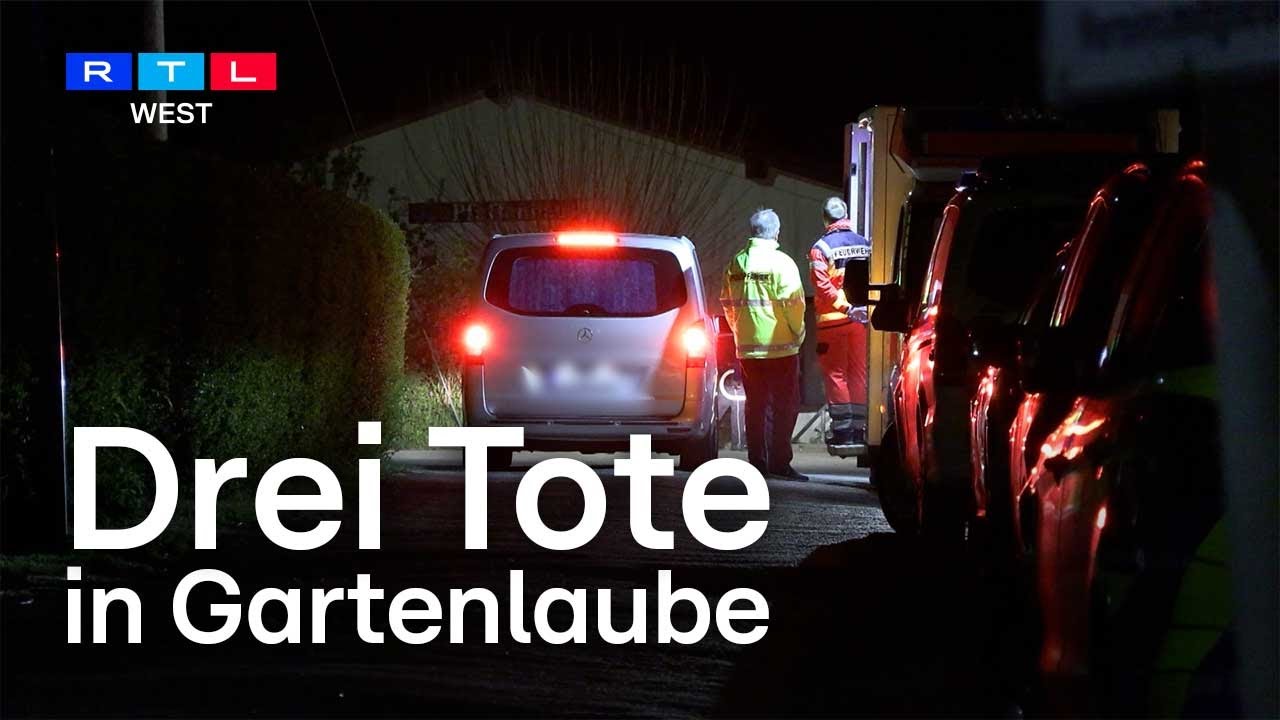 Drei Tote in Wuppertal – Männer sterben nach Grillabend in Gartenlaube | RTL WEST