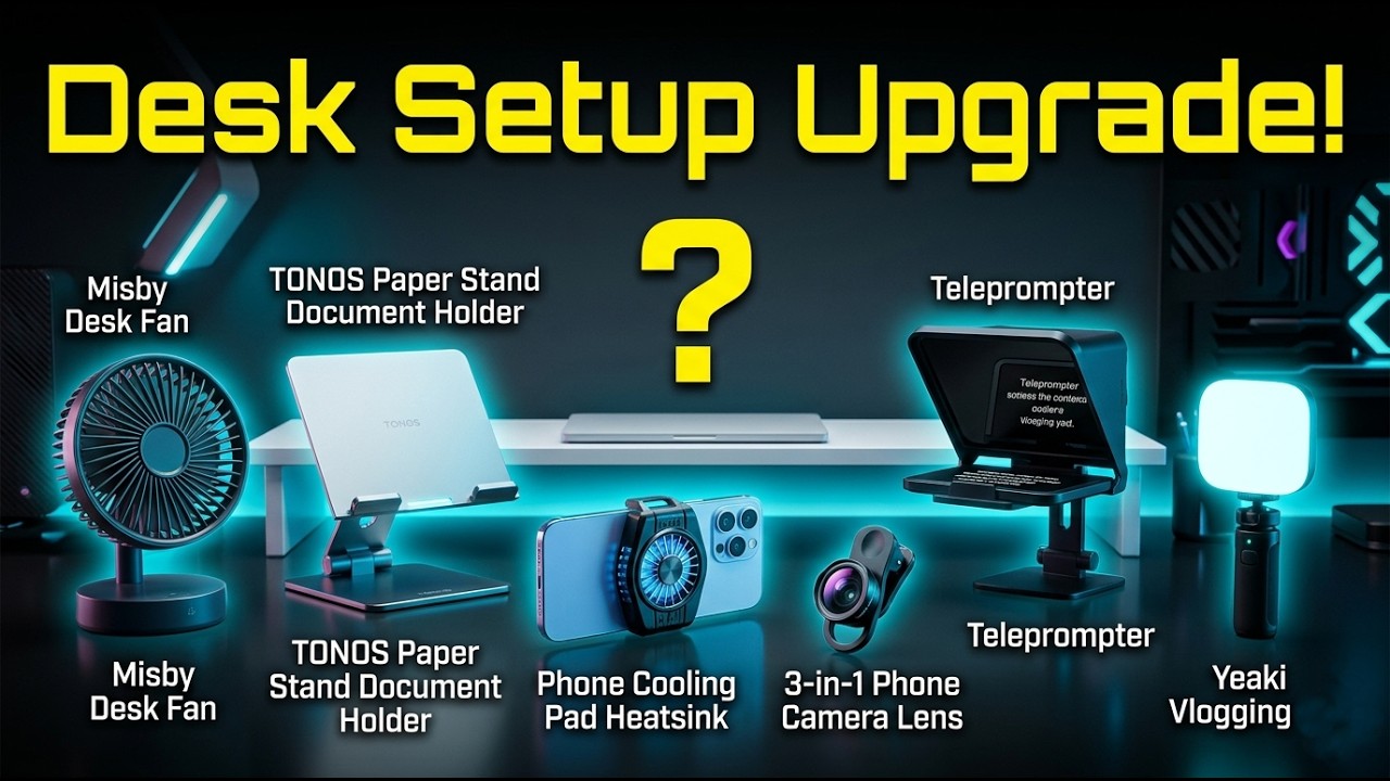 7 Desk & Phone Accessories That Will Instantly Upgrade Your Setup Smart Gadgets You Need!