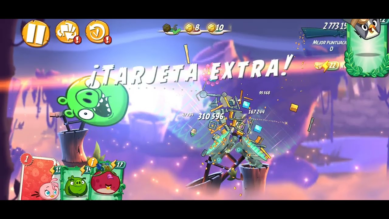 Angryy Birds 2: [MONEDAS DORADAS] LEVEL 6 #angrybirds2 #angrybirds #games #gamer 