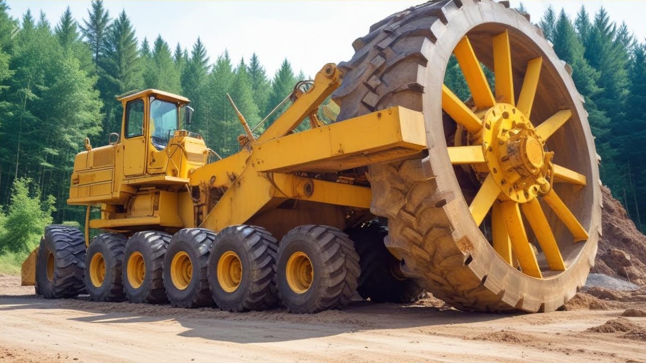 Mighty Earth Movers: Top 12 Construction and Farming Giants #viralvideo #construction