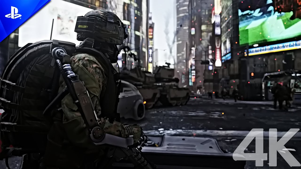 Battle Of Seoul 2054 - Realistic Ultra Graphics Gameplay Walkthrough [4K UHD 60FPS] Advance Warfare