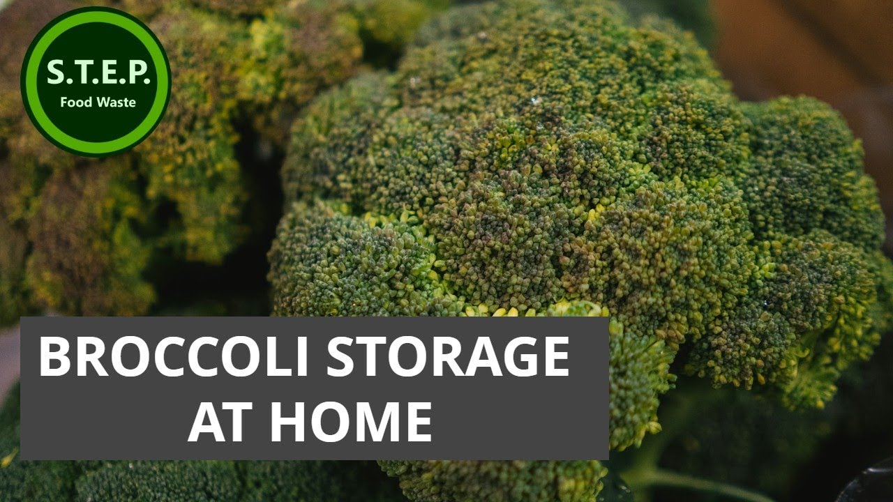 How to Store Broccoli-Broccoli Storage at Home