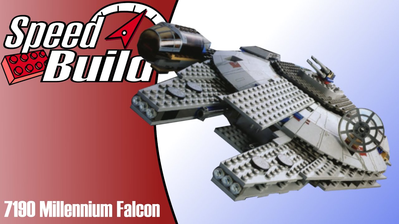 7190 Millennium Falcon Speed Build!