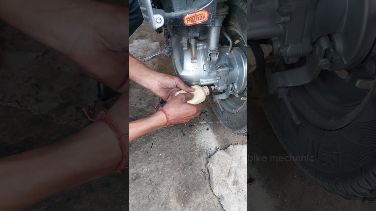 Honda Activa 6G Gearbox Oil Change | Activa gearbox oil change | gearbox oil change | oil change #6G
