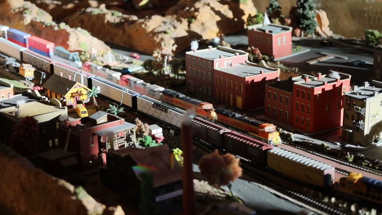 N Scale in on the Arizona Layout