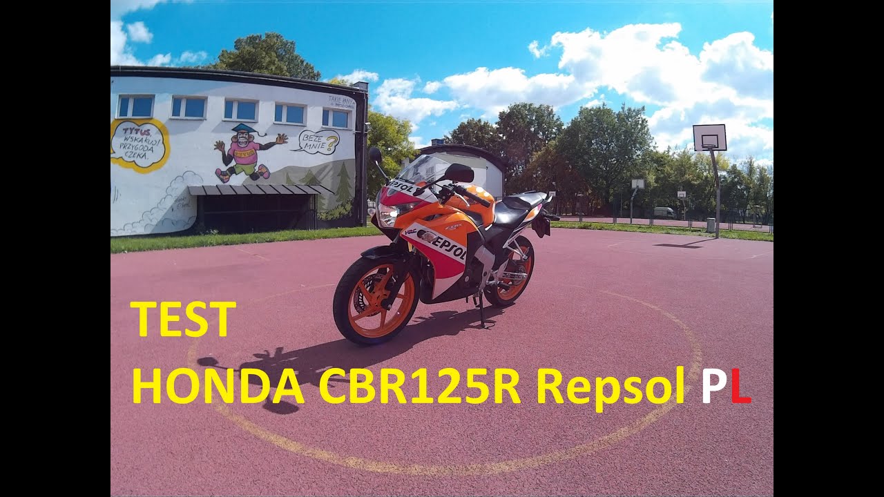Test Honda CBR125 Repsol PL