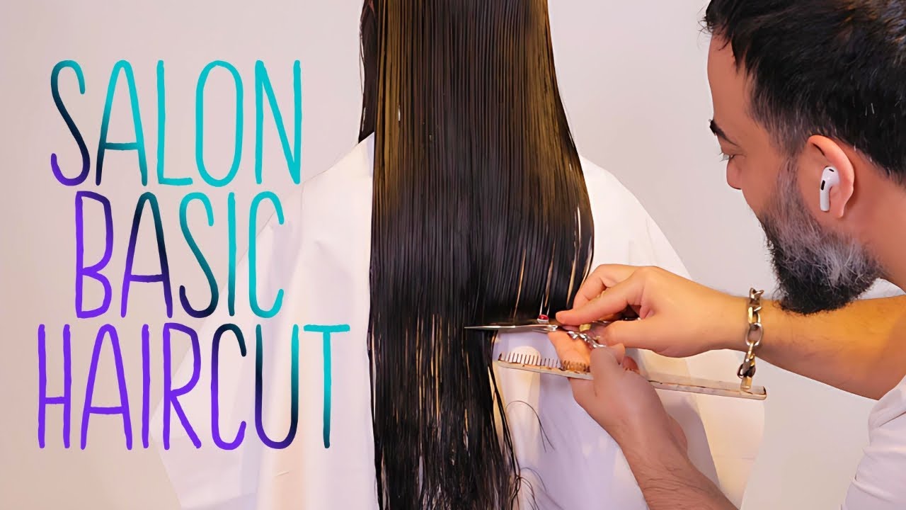 From Long to Short | Trendy Bangs & Layered Haircut Tutorial | تعلم قصّة طبقات شعر خطوة بخطوة