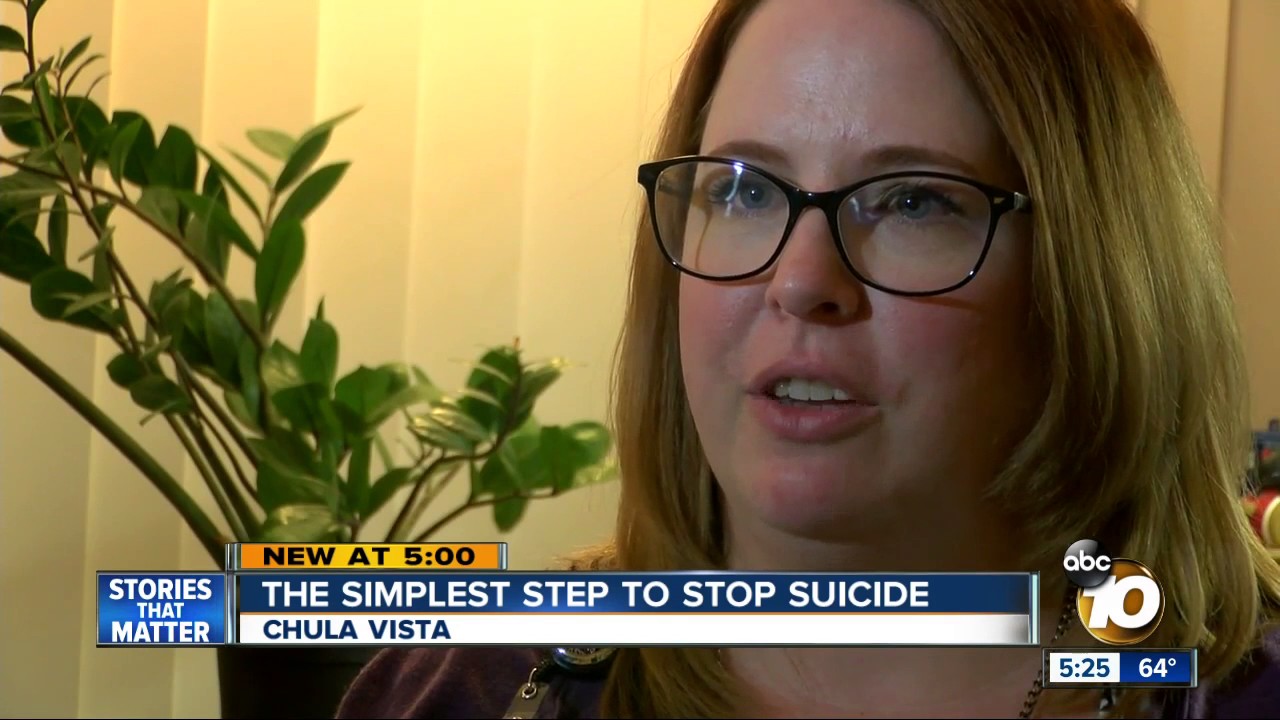 The simplest step to stop suicide
