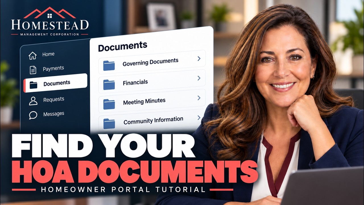 How to Find HOA Documents in Your Homeowner Portal