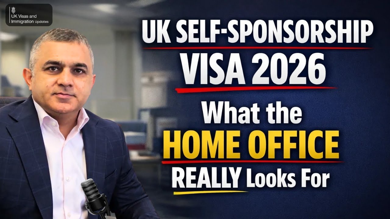 UK Self Sponsorship Visa 2026 | Complete Guide, Mistakes, Costs & Refusal Reasons