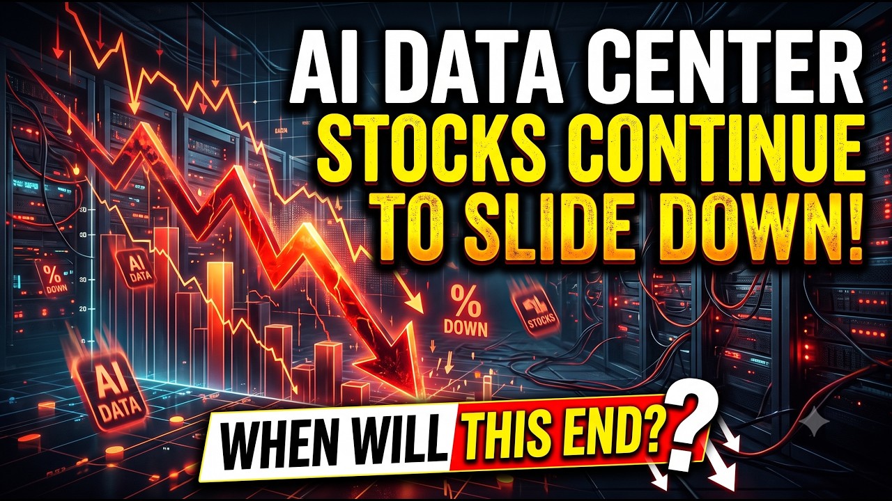 AI Data Centers Stocks Continue To Slide Down! When Will The End?