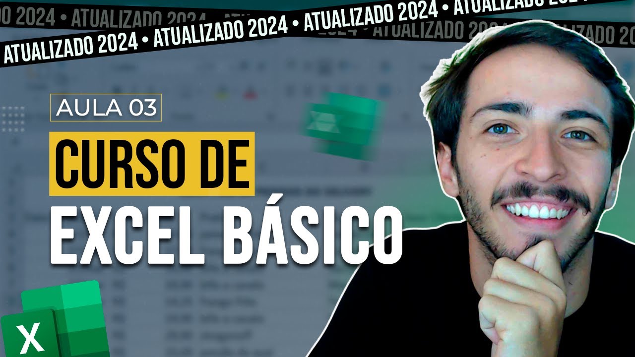 Curso de Excel B&aacute;sico | Aula 03 | GRATUITO