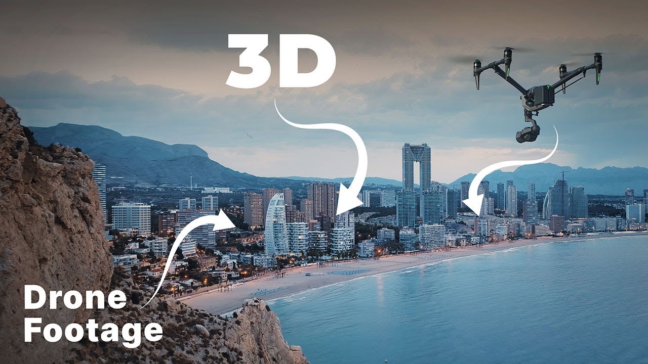 Отслеживайте кадры с дрона и экспортируйте камеру в 3D-программу