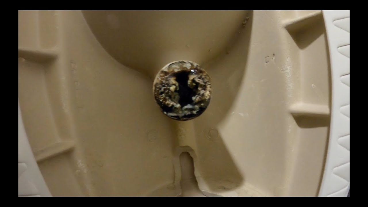 Villeroy & Boch Urinal, Urinal Verstopfung, Urinstein lösen, Syphon wechseln!!