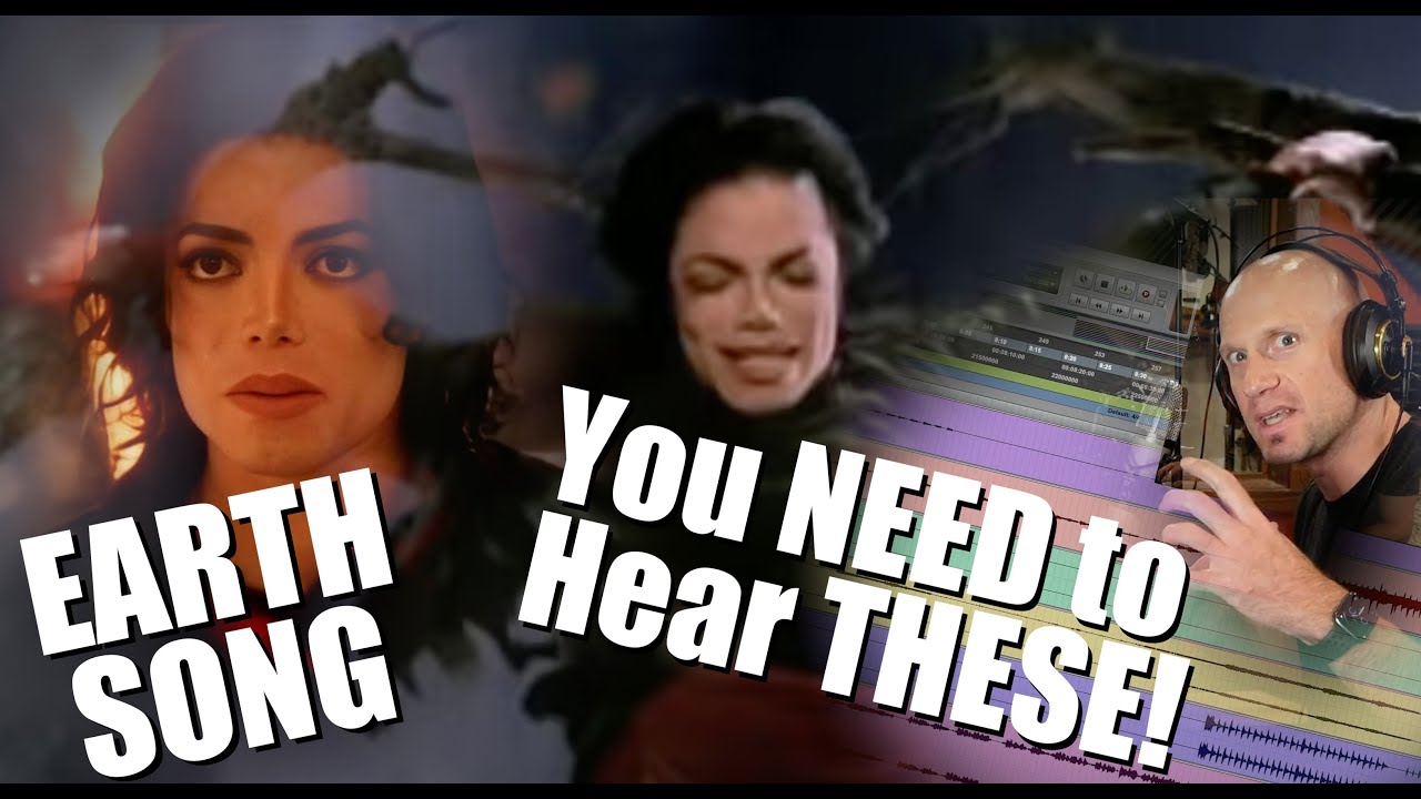 Майкл Джексон, Earth Song, оригинальная студийная запись! (Сессия прослушивания и анализ)
