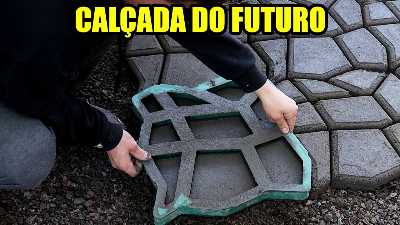 Faça Sua Própria Calçada com esse Molde Incrível e Economize Dinheiro